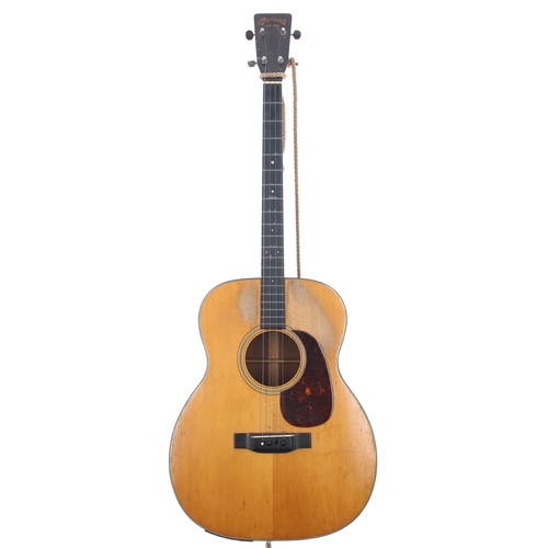 465 - Adelaide Hall - 1936 C.F. Martin 0-18T acoustic tenor guitar, made in USA, ser. no. 62402, formerly ... 