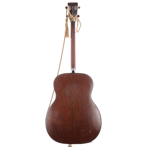 465 - Adelaide Hall - 1936 C.F. Martin 0-18T acoustic tenor guitar, made in USA, ser. no. 62402, formerly ... 