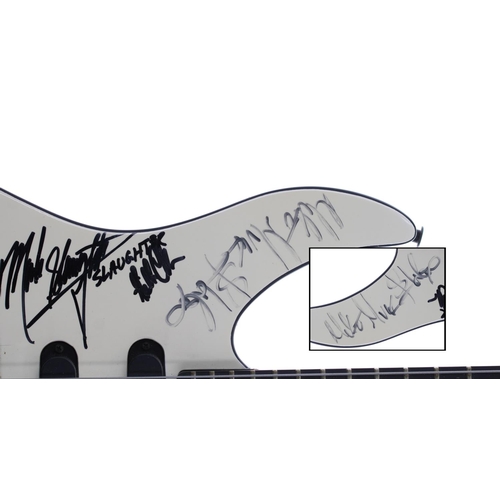 467 - Artists various - Early 1990s Steinberger GM4 electric guitar, ser. no. N10114, bearing the autograp... 