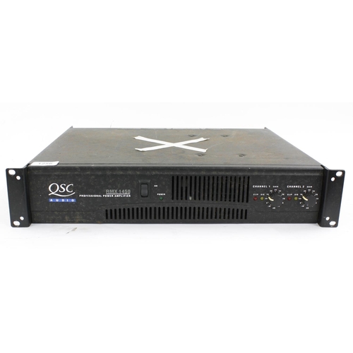 1256 - QSC Audio RMX1450 power amplifier for spares/repair