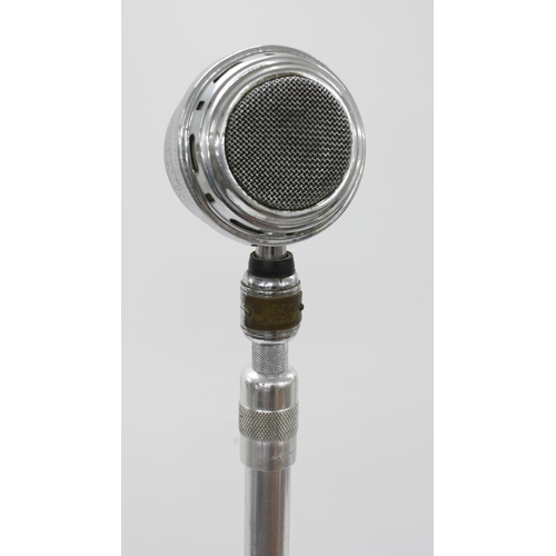 1270 - 1960s microphone mounted upon an adjustable Selmer microphone stand