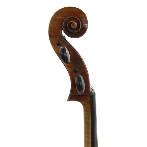 2505 - German violoncello of the Lowendal School circa 1890, 30 1/4