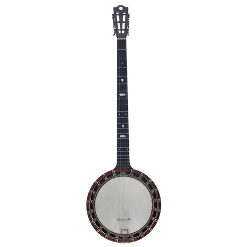 1573 - Windsor no. 6 five string banjo, with 9