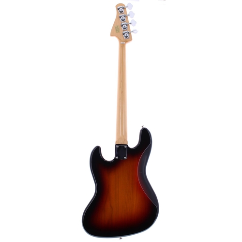 308 - Fenix by Young Chang J type bass guitar, made in Korea; Body: three-tone sunburst finish, a few mino... 