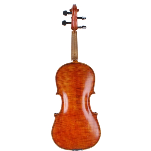 2022 - Late 19th century violin, 14 5/16