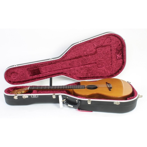 77 - Lowden S25J electro-acoustic nylon string guitar, made in Northern Ireland, ser. no. 4xx2; Back and ... 