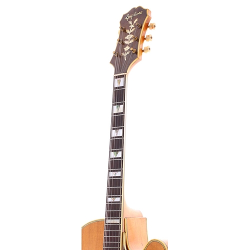 114 - 1951 Epiphone Zephyr Emperor Varitone archtop electric guitar, made in USA, ser. no. 6xxx8; Body: bl... 