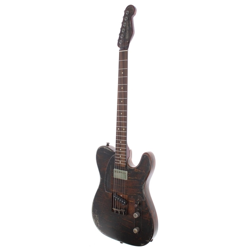 117 - 2016 James Trussart Rust 'O Matic Steelcaster electric guitar, made in USA, ser. no. 1xxx7; Body: Ru... 