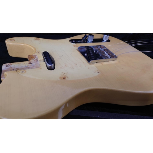 148 - 1972 Fender Telecaster electric guitar, made in USA, ser. no. 3xxxx9; Body: blonde finish, light che... 