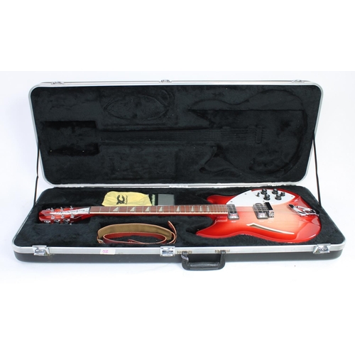 203 - 2005 Rickenbacker 360/12 twelve string electric guitar, made in USA, ser. no. 05xxxx3; Body: fireglo... 