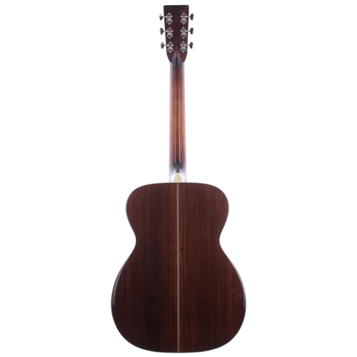 209 - 2015 Eastman E20OM-TC acoustic guitar, made in China, ser. no. 15xxxxx7; Back and sides: solid rosew... 