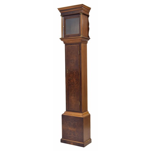 1811 - Contemporary walnut grandmother clock with 8