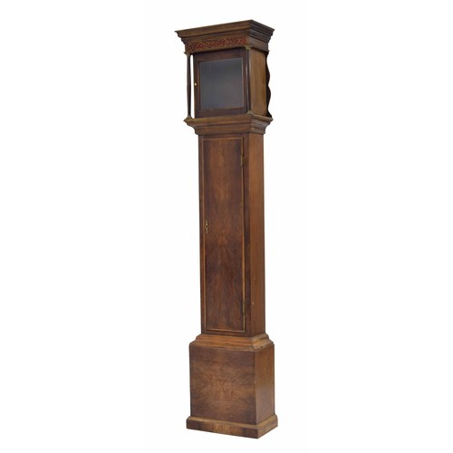 1813 - Contemporary walnut grandmother clock with 8