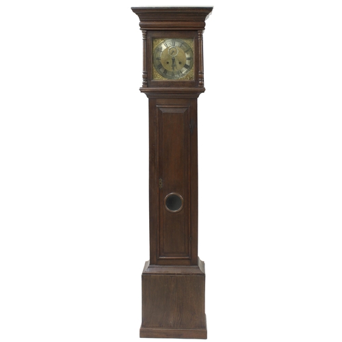 1832 - Oak eight day longcase clock, the 11