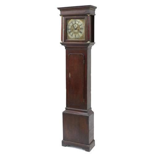 1837 - Oak thirty hour longcase clock, the 12