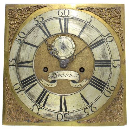 1837 - Oak thirty hour longcase clock, the 12