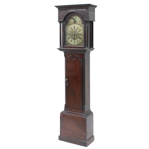 1806 - Mahogany eight day longcase clock, the 13