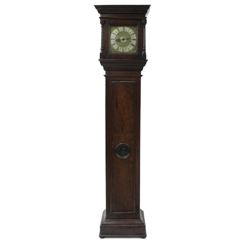 1829 - Interesting elm thirty hour longcase clock, the 10