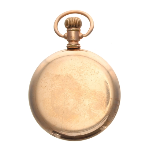 268 - Elgin National Watch Company gold filled lever pocket watch, circa 1909, signed movement with safety... 