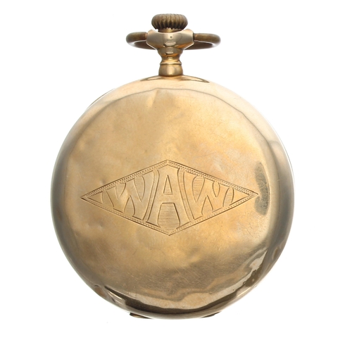 271 - Elgin National Watch Company 14k lever dress pocket watch, circa 1919, signed 15 jewel movement, no.... 