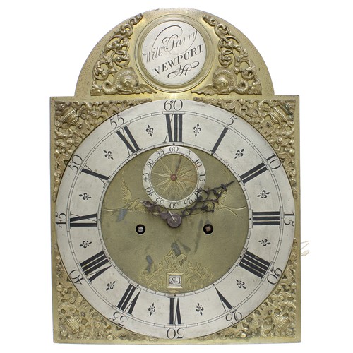 1828 - Oak eight day longcase clock, the 12