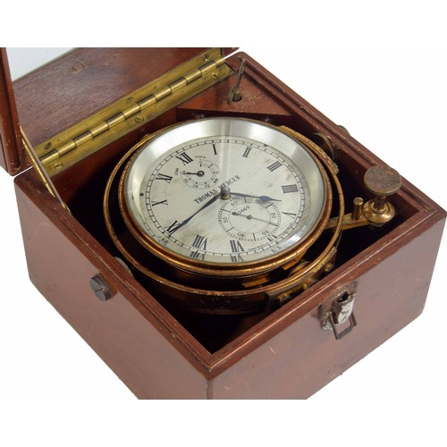 1340 - Thomas Mercer two day marine chronometer, the 4