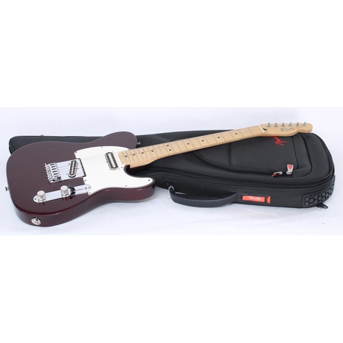 238 - 2002 Fender Standard Telecaster electric guitar, made in Mexico, ser. no. MZ2xxxx1; Body: burgundy f... 