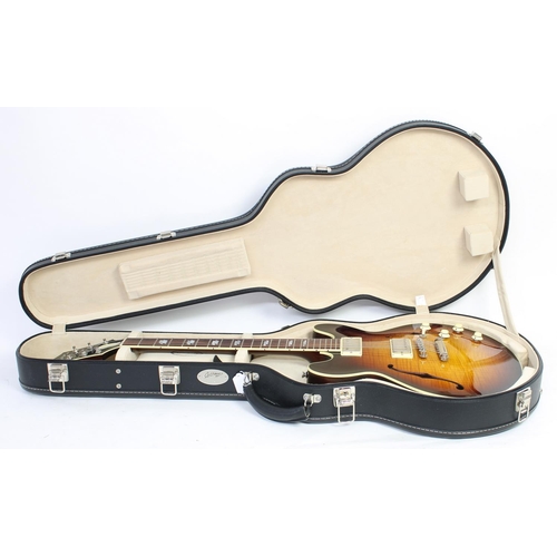 260 - 2005 Collings I35 Deluxe semi-hollow body electric guitar, made in USA, ser. no. 1xxx0; Body: vintag... 