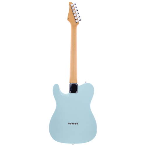 262 - Suhr Alt T Pro electric guitar, made in USA; Body: sonic blue finish; Neck: maple; Fretboard: rosewo... 