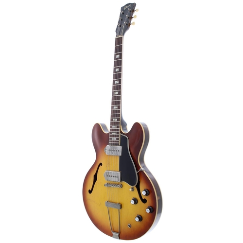 270 - Gibson ES-330 TDC hollow body electric guitar, made in USA, circa 1964, ser. no. 6xxx9; Body: sunbur... 