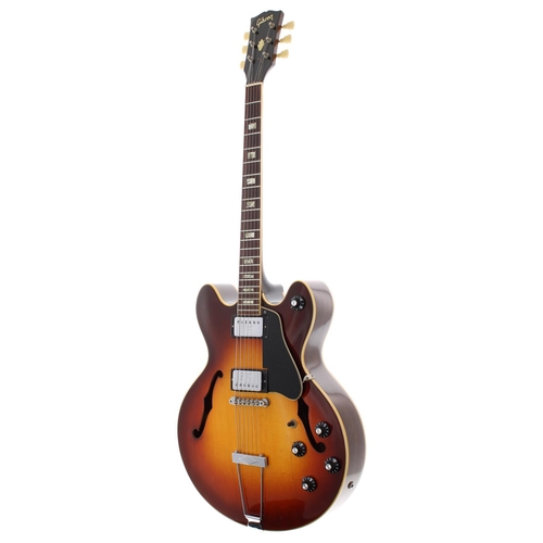 272 - 1972 Gibson ES-150 D hollow body electric guitar, made in USA, ser. no. 7xxxx0; Body: sunburst finis... 