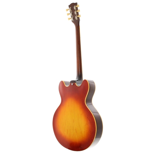 272 - 1972 Gibson ES-150 D hollow body electric guitar, made in USA, ser. no. 7xxxx0; Body: sunburst finis... 