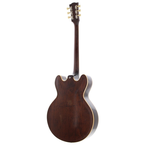 273 - 1968 Gibson ES-150 DW hollow body electric guitar, made in USA, ser. no. 9xxxx1; Body: walnut finish... 