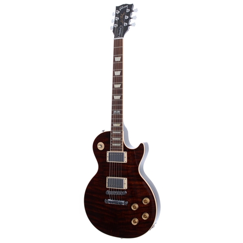 274 - 2014 Gibson 120th Anniversary Les Paul Standard electric guitar; Body: root beer book matched AAA to... 