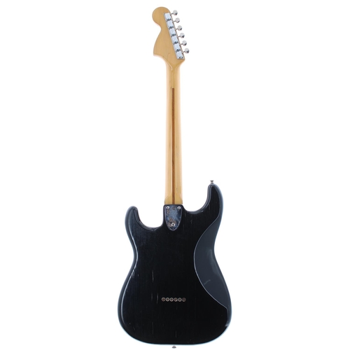 288 - 1976 Fender Stratocaster hardtail electric guitar, made in USA, ser. no. 7xxxx6; Body: black finish,... 