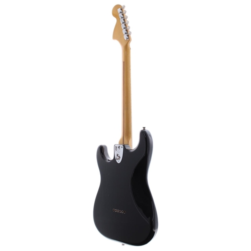 288 - 1976 Fender Stratocaster hardtail electric guitar, made in USA, ser. no. 7xxxx6; Body: black finish,... 