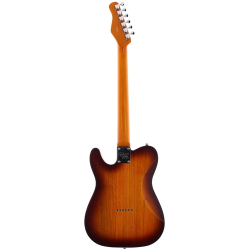 207 - 2019 Michael Kelly 53OP electric guitar, made in Indonesia; Body: satin burst finish; Neck: maple; F... 