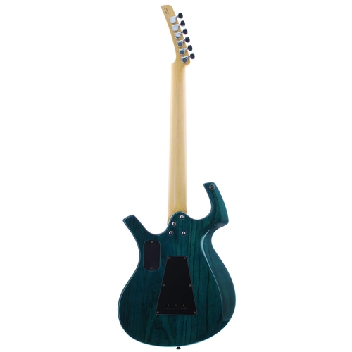 315 - 2004 Parker P-38 electric guitar, made in Korea, ser. no. P04xxxx4; Finish: trans green, light buckl... 