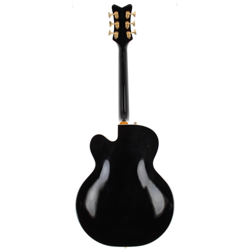 322 - 2010 Gretsch Black Falcon G6136TBK hollow body electric guitar, made in Japan, ser. no. JT10xxxxx2; ... 