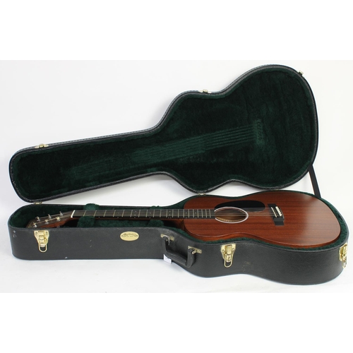 335 - 2015 C.F. Martin 000-RS1 electro-acoustic guitar, made in USA; Back and sides: sapele, a few dings a... 