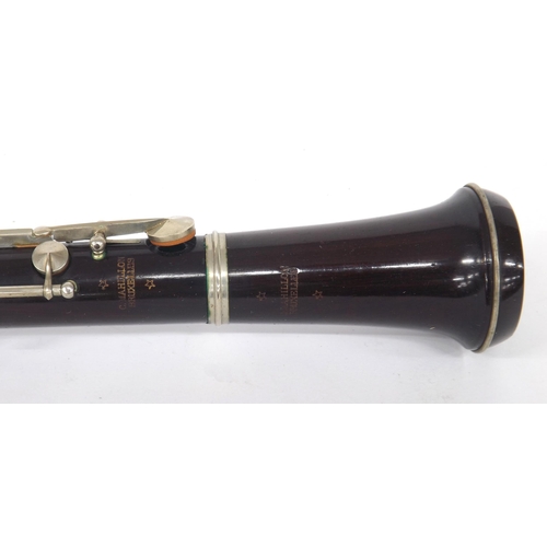 1836 - Cocuswood oboe with German silver keywork, stamped Medaille D’Or, Paris 1878, C.Mahillon Bruxelles, ... 