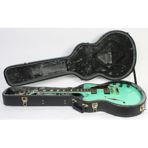 378 - 2015 D'Angelico Excel EX-DC semi-hollow body electric guitar, made in Korea, ser. no. US15xxxxx7; Bo... 