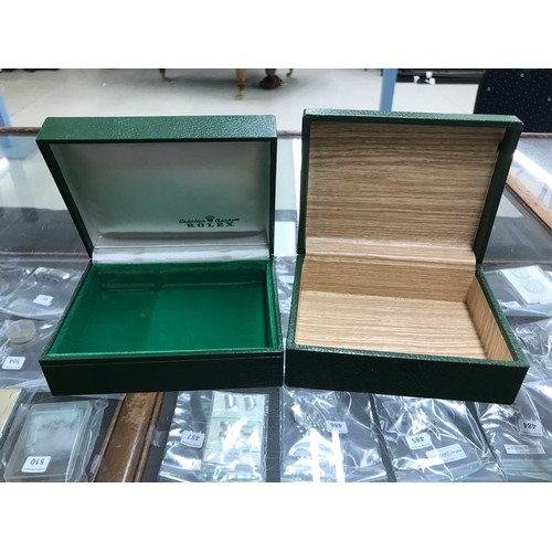 520 - Rolex - vintage 'coffin' watch box, 5