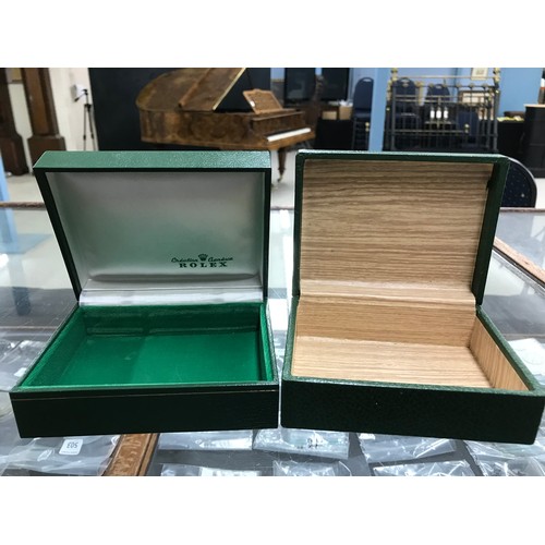 520 - Rolex - vintage 'coffin' watch box, 5