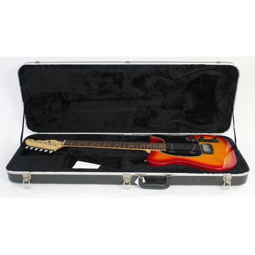 387 - G&L ASAT electric guitar, made in USA, circa 1995, ser. no. Gxxxx3; Body: cherry sunburst finish... 