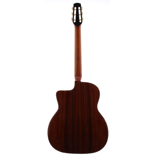 390 - Gitane John Jorgenson DG-300 gypsy jazz guitar; Back and sides: walnut; Top: natural; Neck: mahogany... 