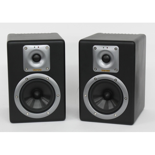 3075 - Pair of Tapco S5 active studio monitor speakers