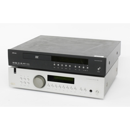 3093 - Arcam DV137 DVD player; together with an Arcam A32 integrated amplifier (2)