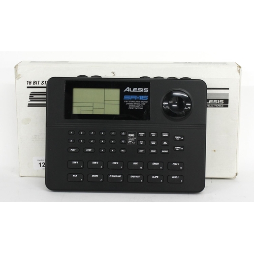 3097 - Alesis SR-16 16 bit stereo drum machine, boxed