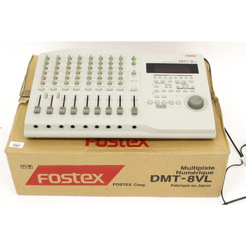 3107 - Fostex DMT-8VL Digital Multitracker, made in Japan, ser. no. 0701724, within original box... 